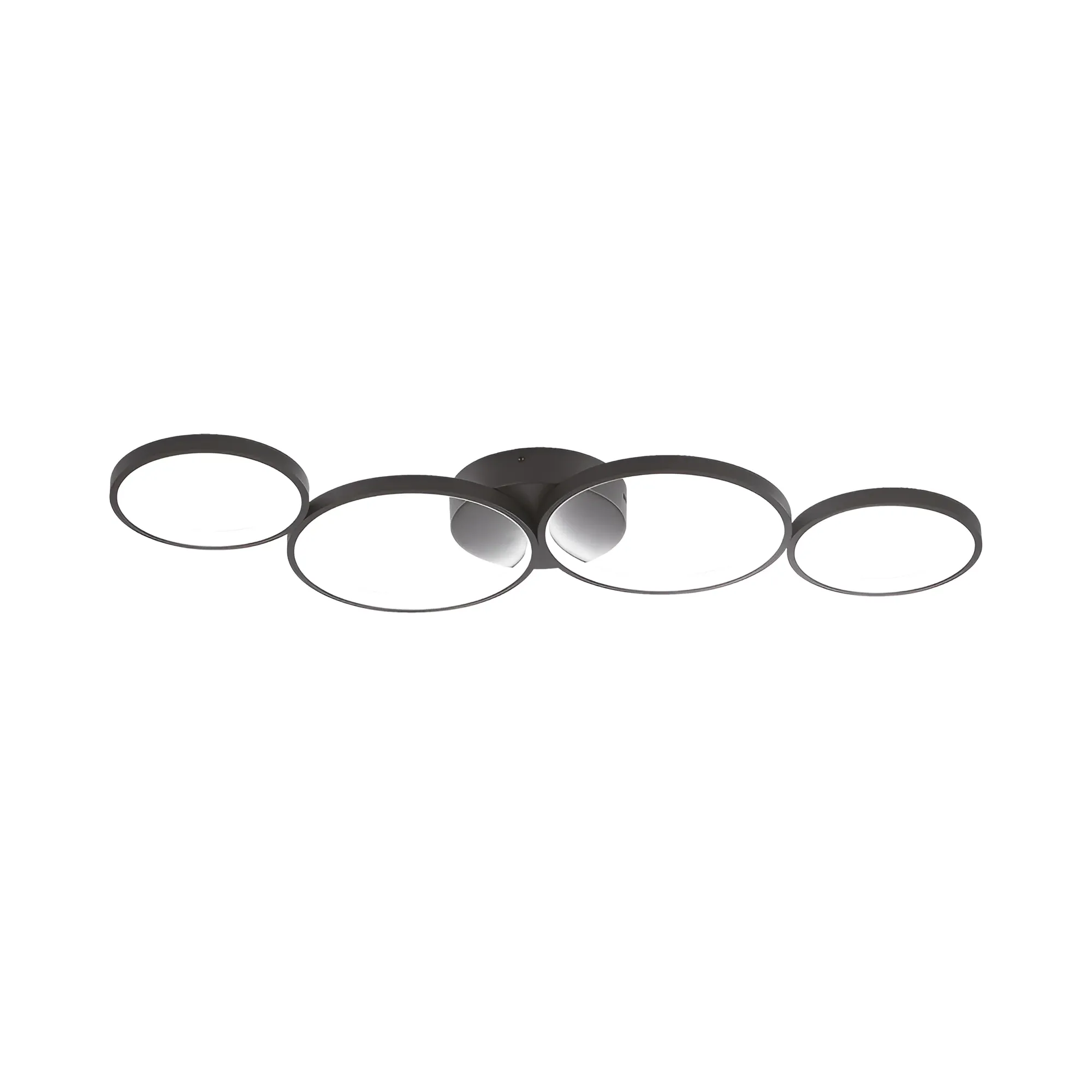 LED PLAFONJERA OKRUGLA 60W CRNA 3CCT DIM - Slika 3