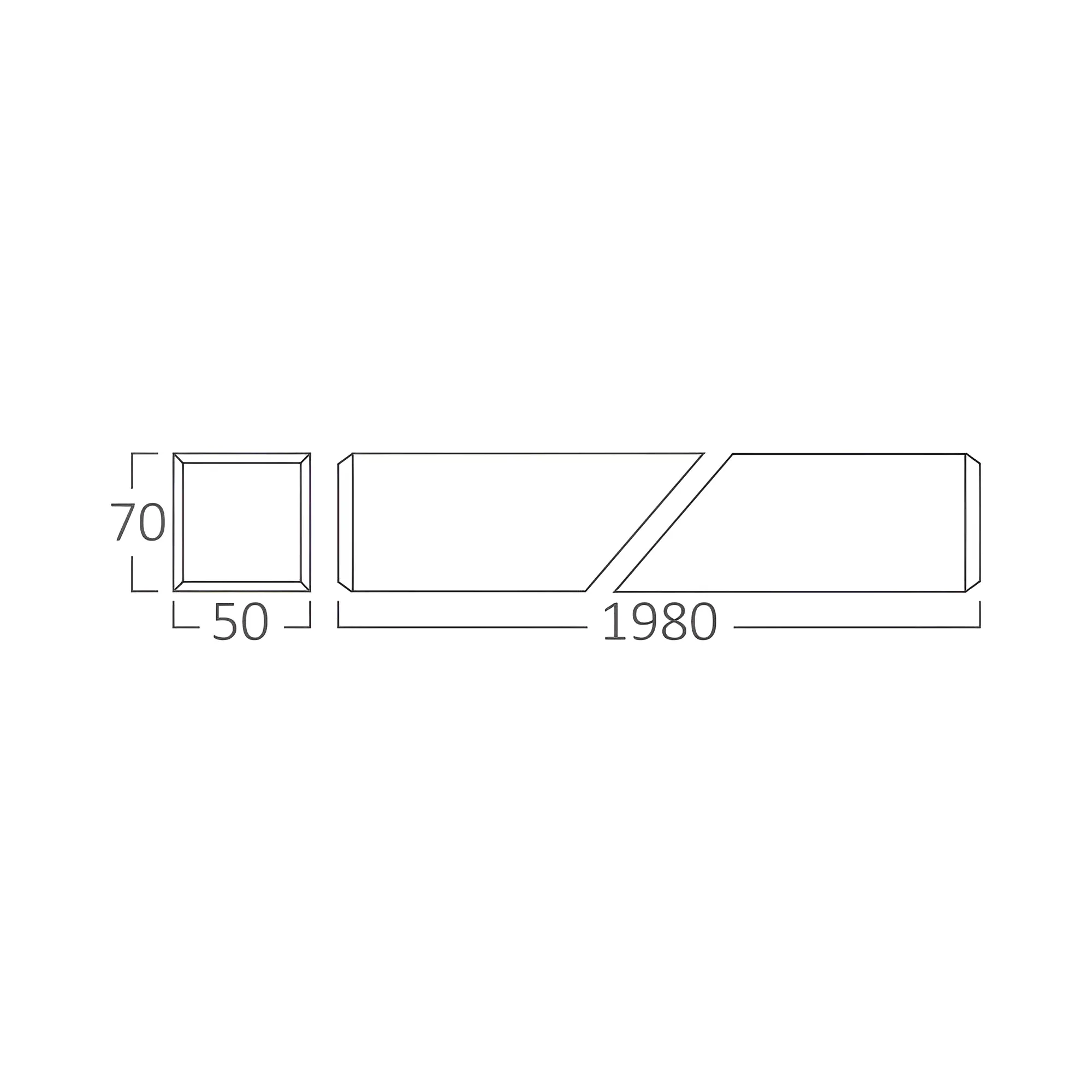 LED LINEARNA SVETILJKA 2M 60W CRNA 6500K - Slika 5