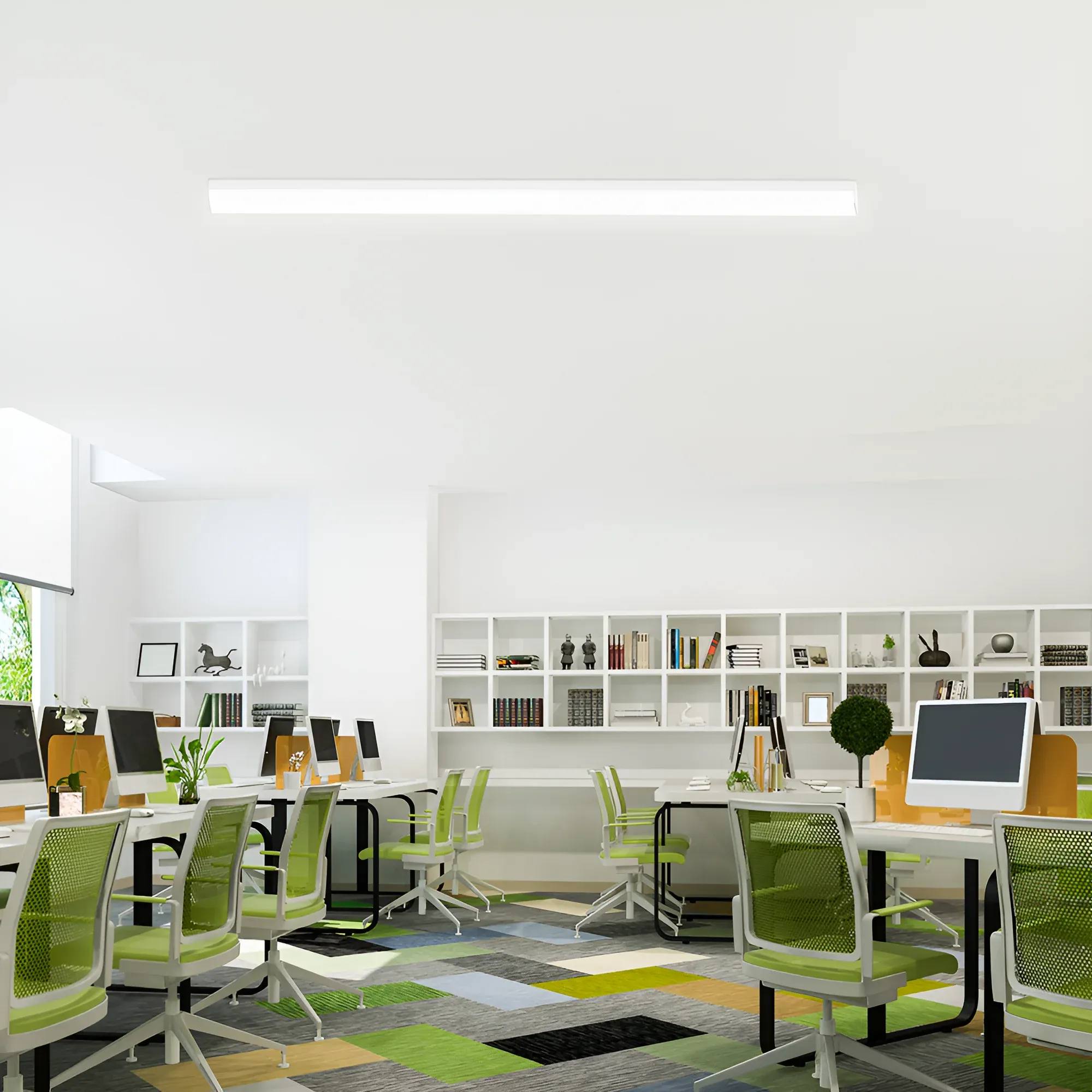LED LINIJSKA SVETILJKA 0.6M 18W BELA 3CCT - Slika 2