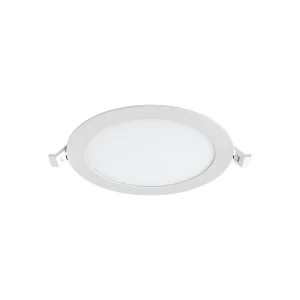LED PANEL UGRADNI OKRUGLI 6" 12W BELI 6500K