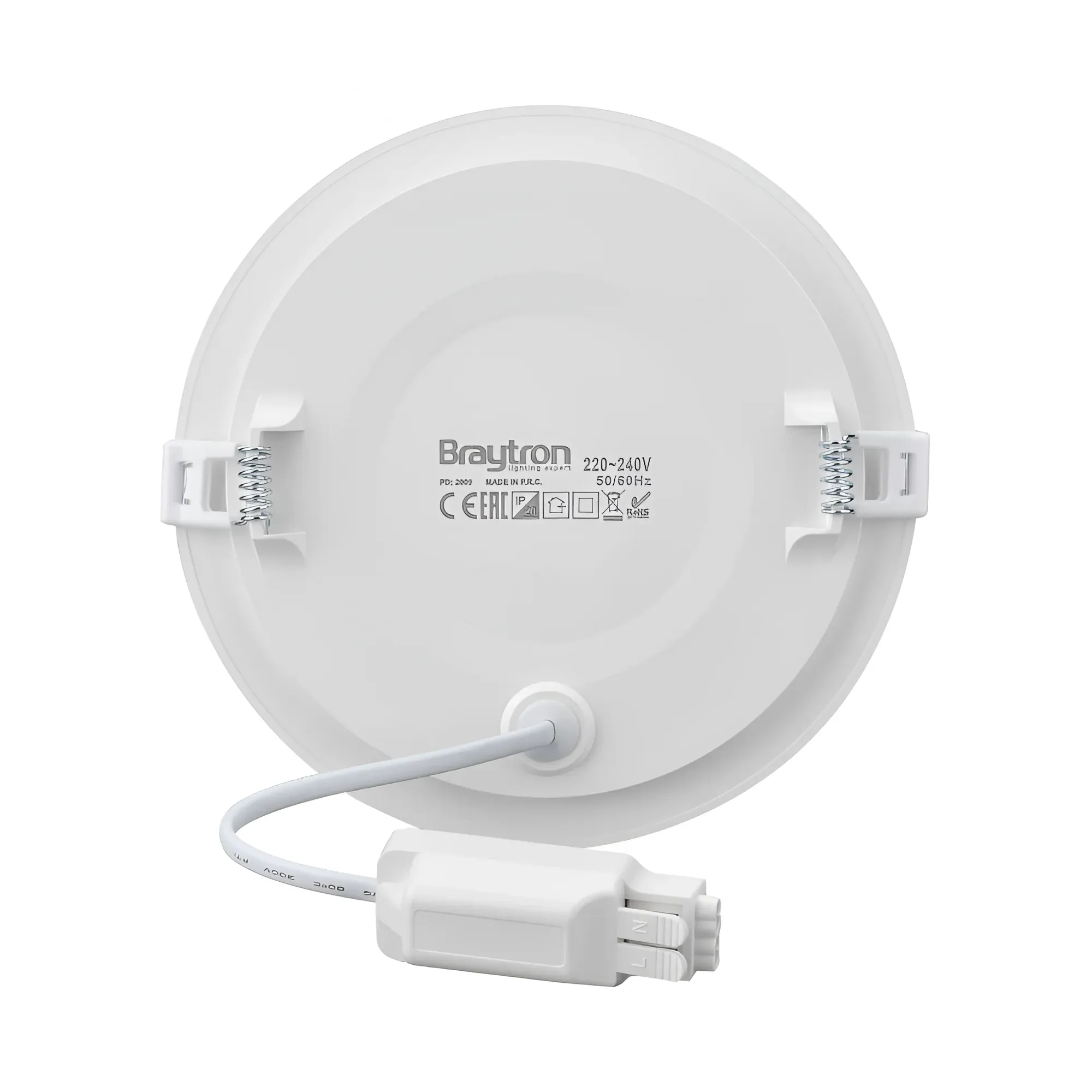 LED PANEL UGRADNI OKRUGLI 3" 3W BELI 3000K - Slika 5