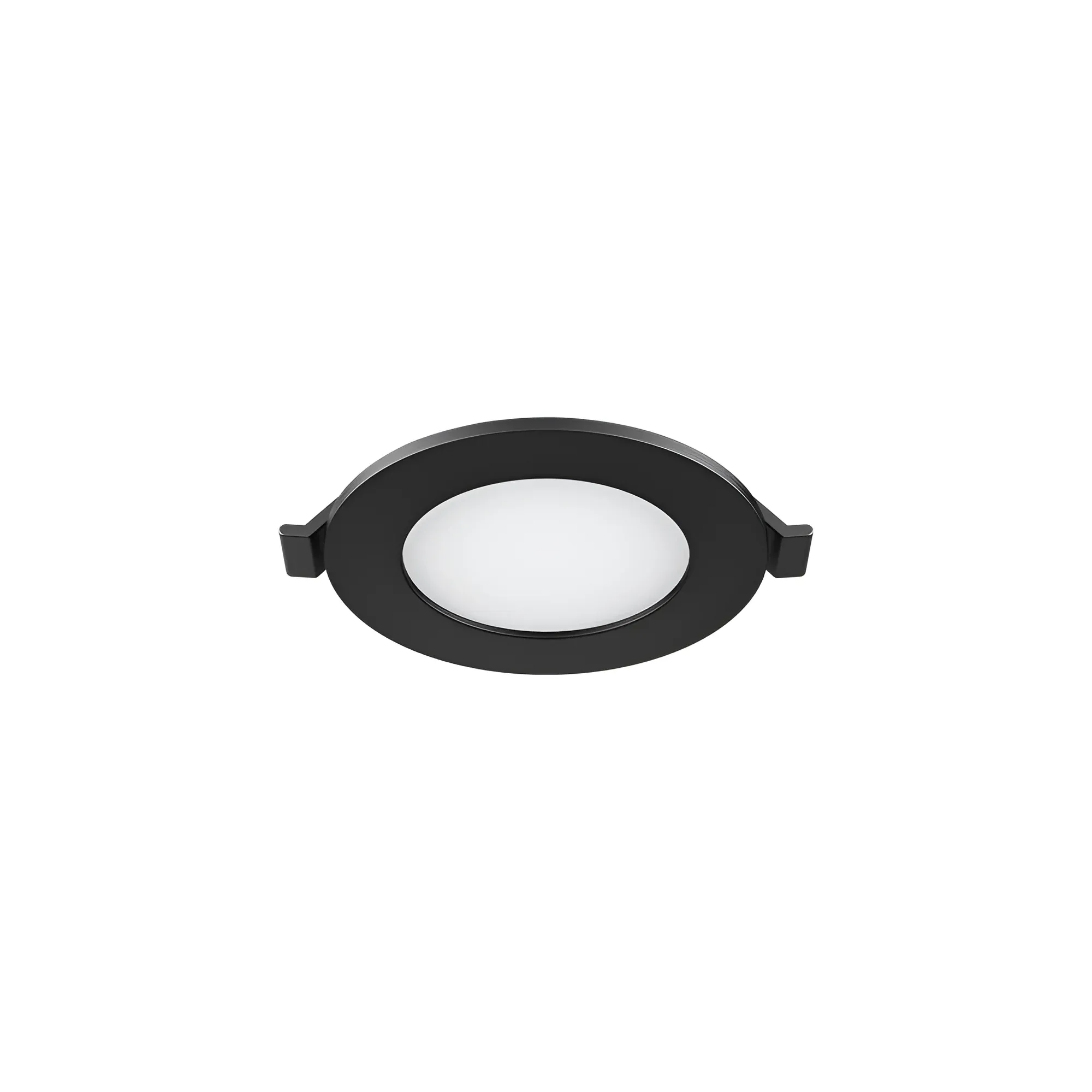 LED PANEL UGRADNI OKRUGLI 3" 4W CRNI 3CCT DIM