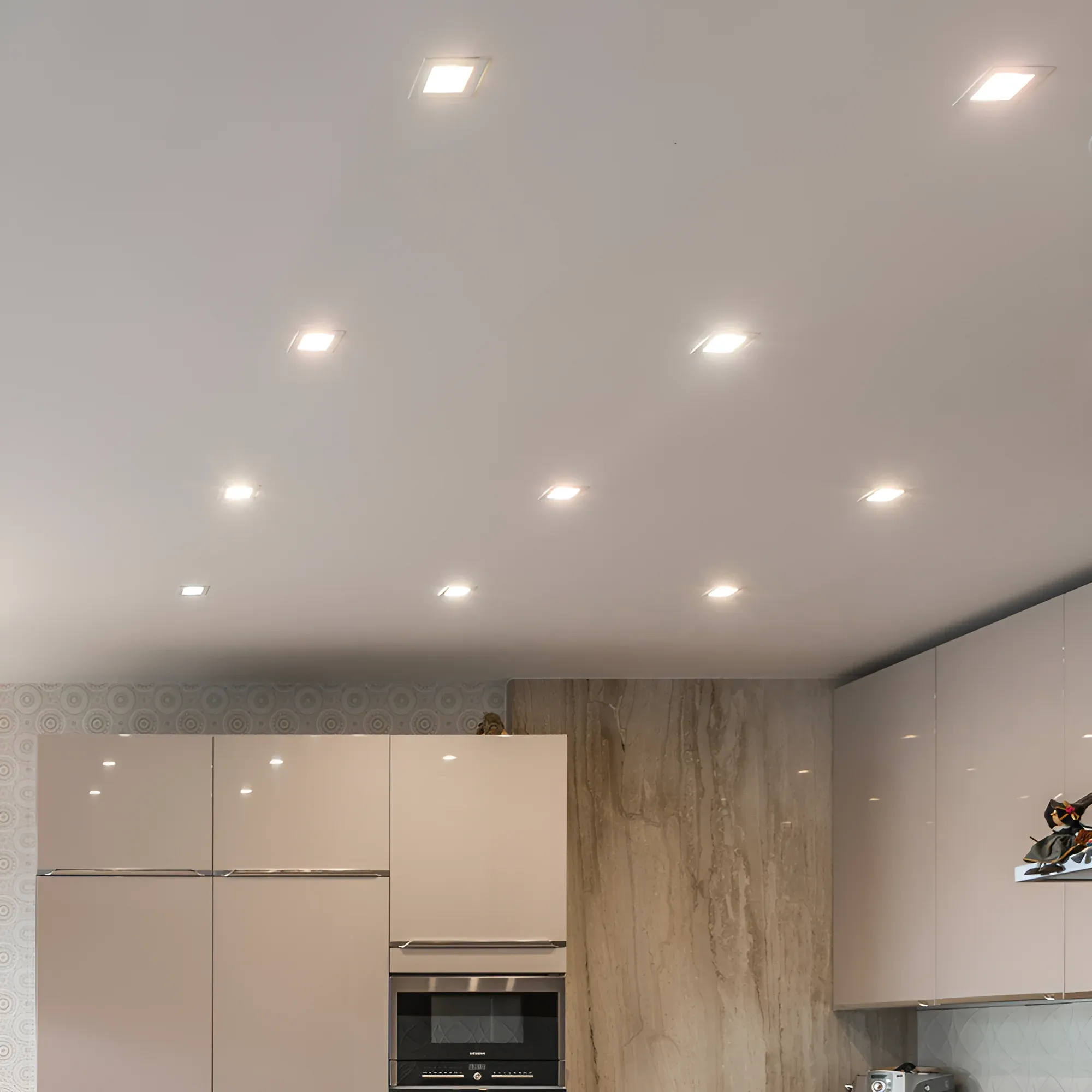 LED PANEL UGRADNI KVADRATNI 6" 12W BELI 6500K - Slika 2
