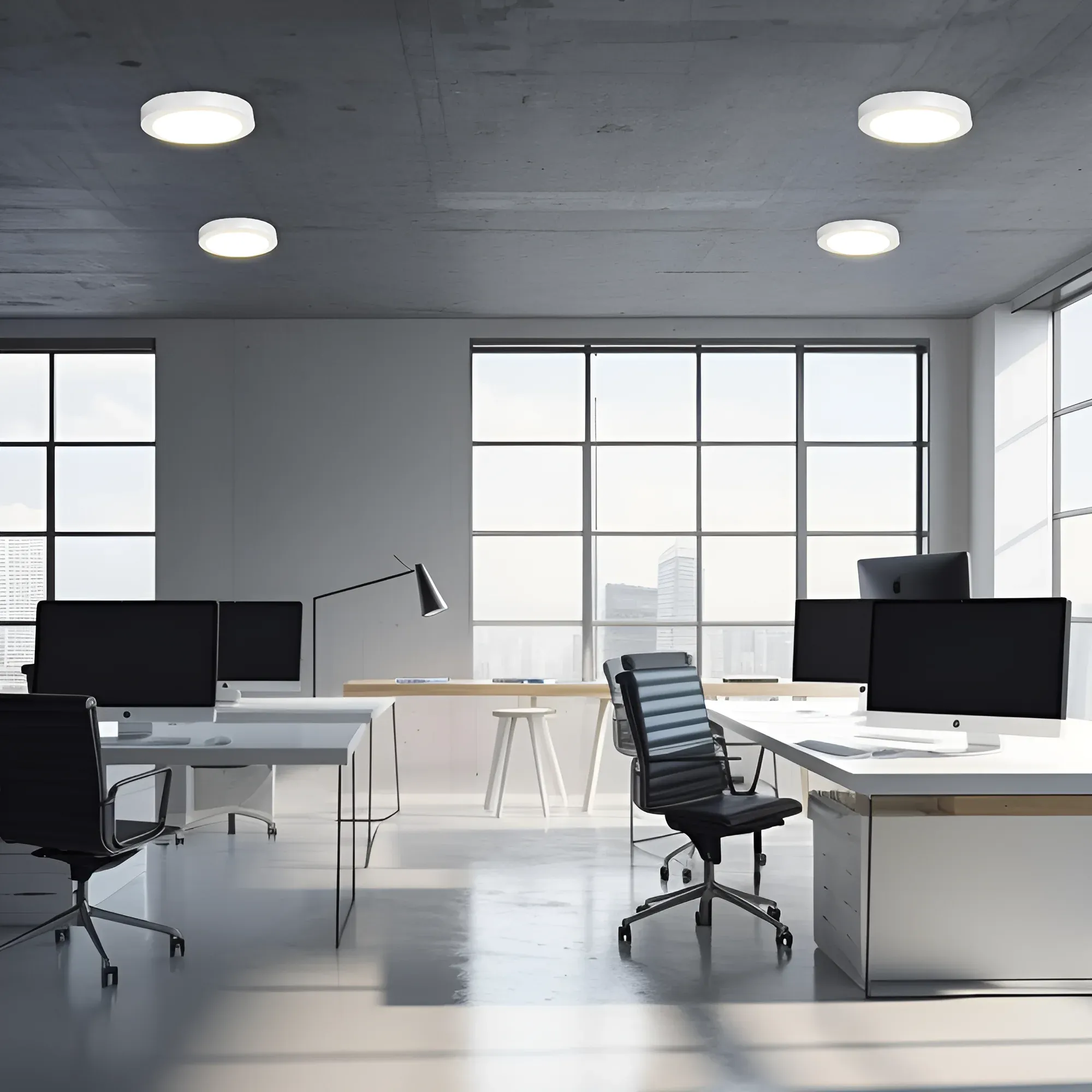 LED PANEL NADGRADNI OKRUGLI 6W BELI 6500K - Slika 2