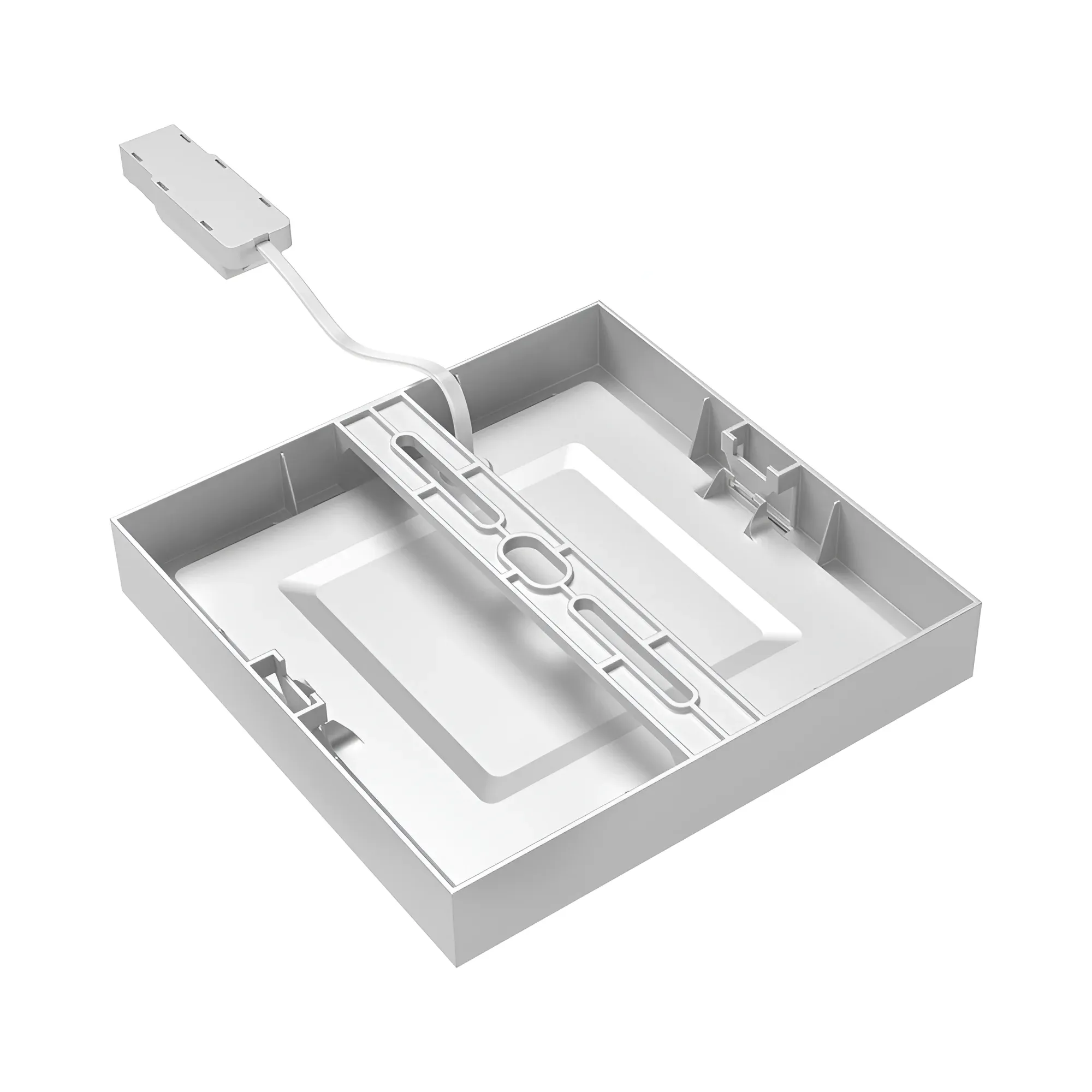 LED PANEL NADGRADNI KVADRATNI 24W BELI 3000K - Slika 4