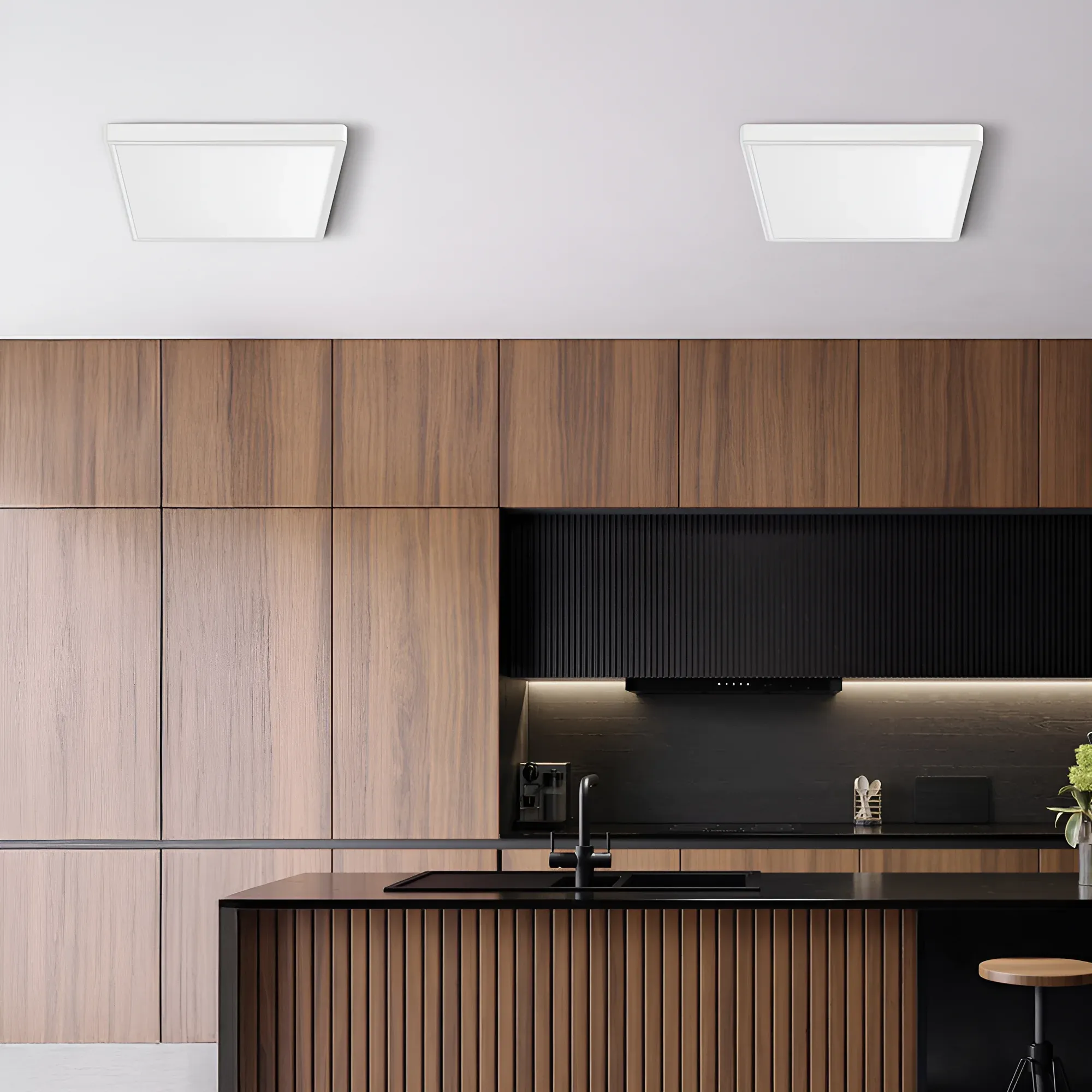 LED PLAFONJERA KVADRATNA 20W BELA 3CCT - Slika 2