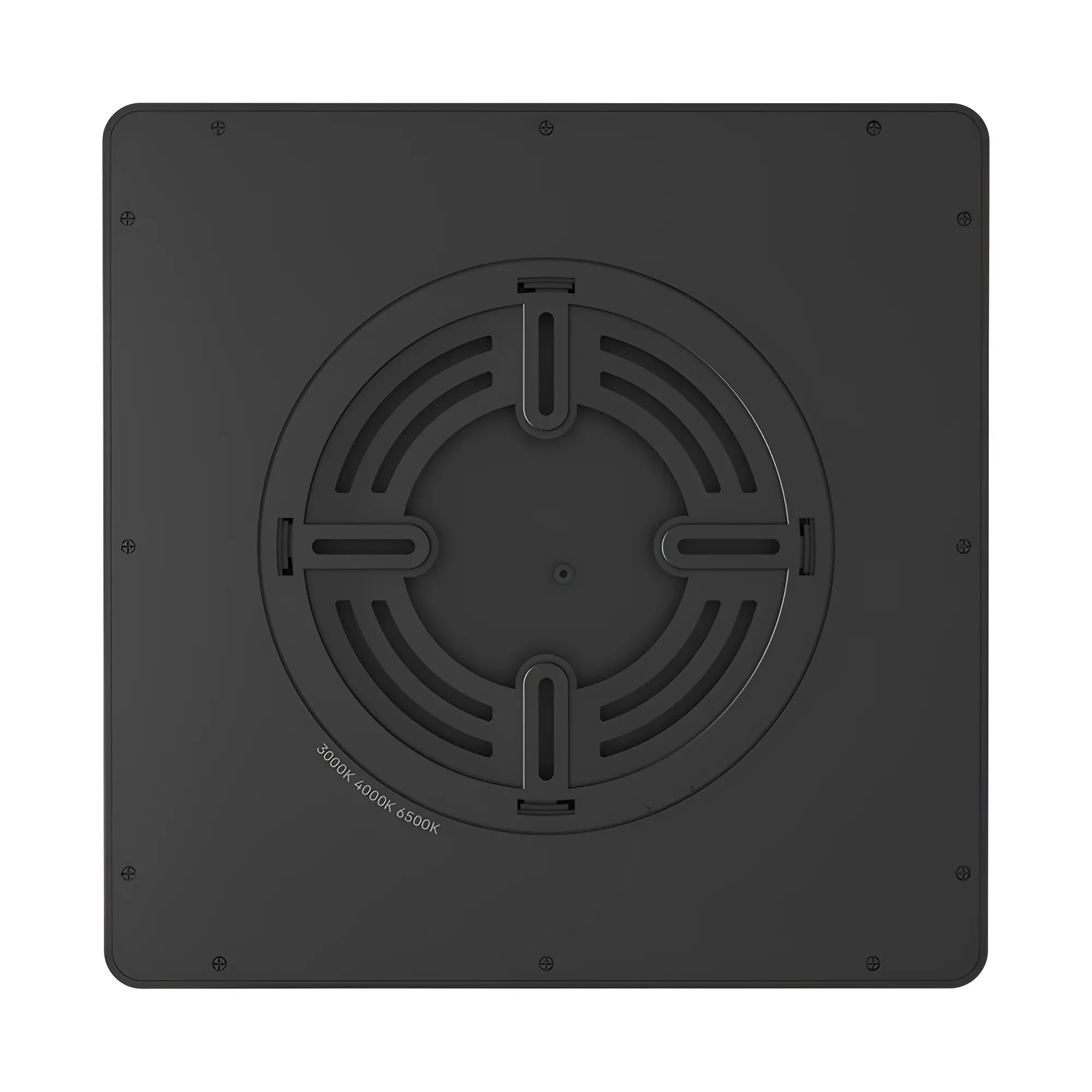 LED PLAFONJERA KVADRATNA 20W CRNA 3CCT - Slika 4
