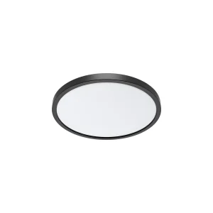 LED PLAFONJERA OKRUGLA 20W CRNA 5CCT
