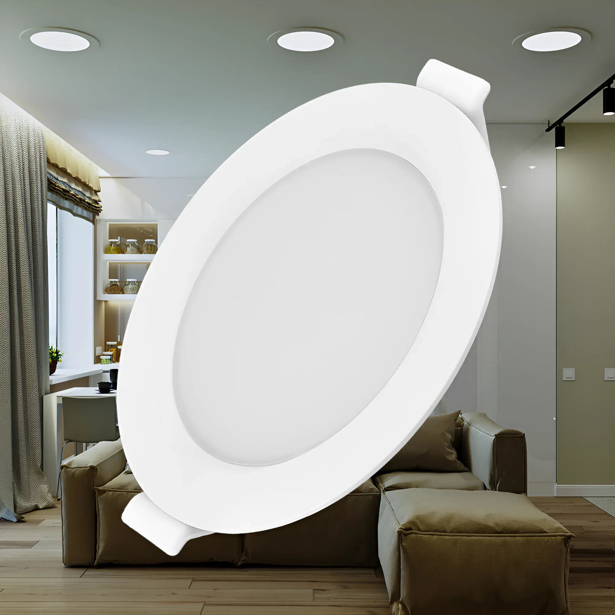 LED DOWNLIGHT 3" 6W BELI 3000K - Slika 2