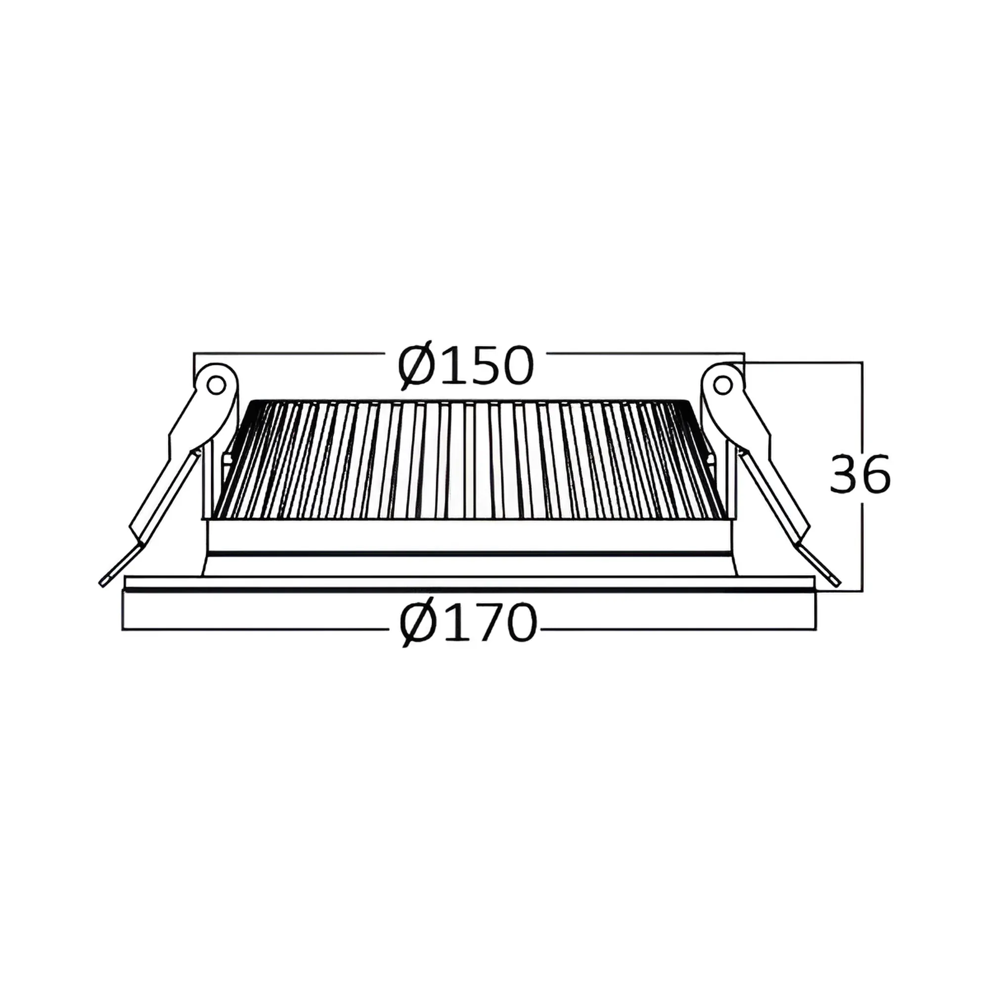 LED DOWNLIGHT 18W BELI 6500K - Slika 5