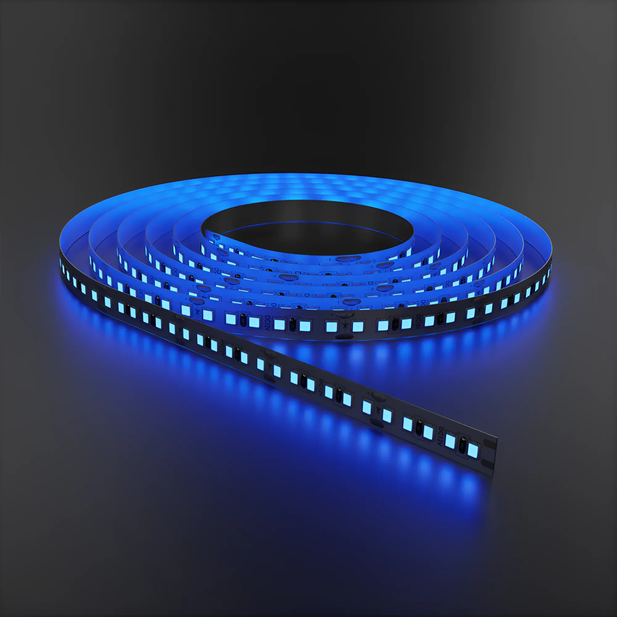 LED TRAKA 12W 60LED 5050 PLAVA 12V 5m - Slika 2