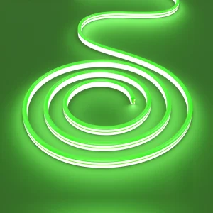 LED NEON TRAKA 8X16 220V ZELENA IP65