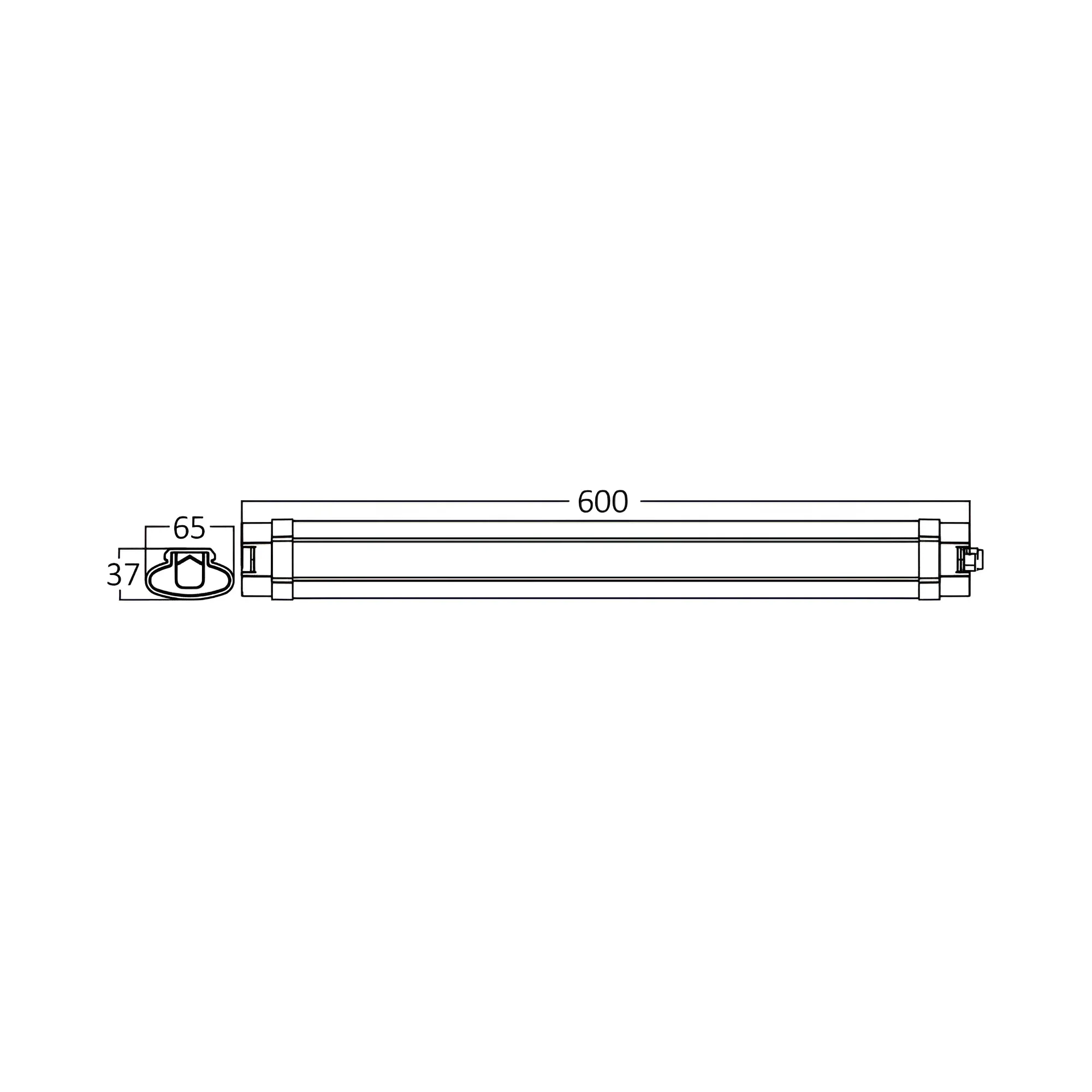LED VODOOTPORNA SVETILJKA 18W 4000K IP65 - Slika 5