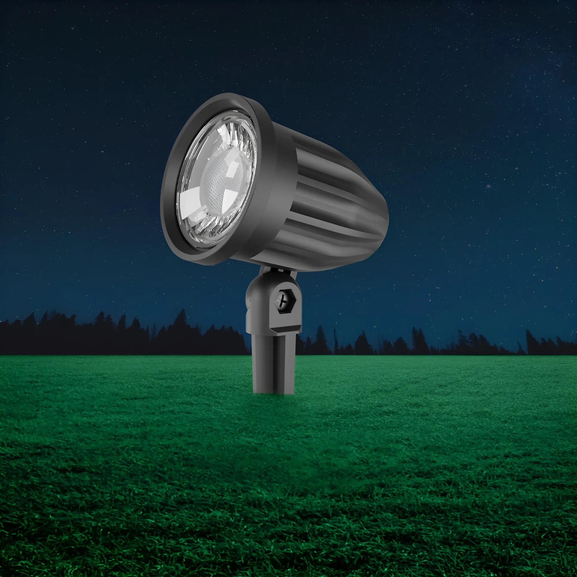 LED UBODNA SVETILJKA 7W CRNA 3000K IP65 - Slika 2