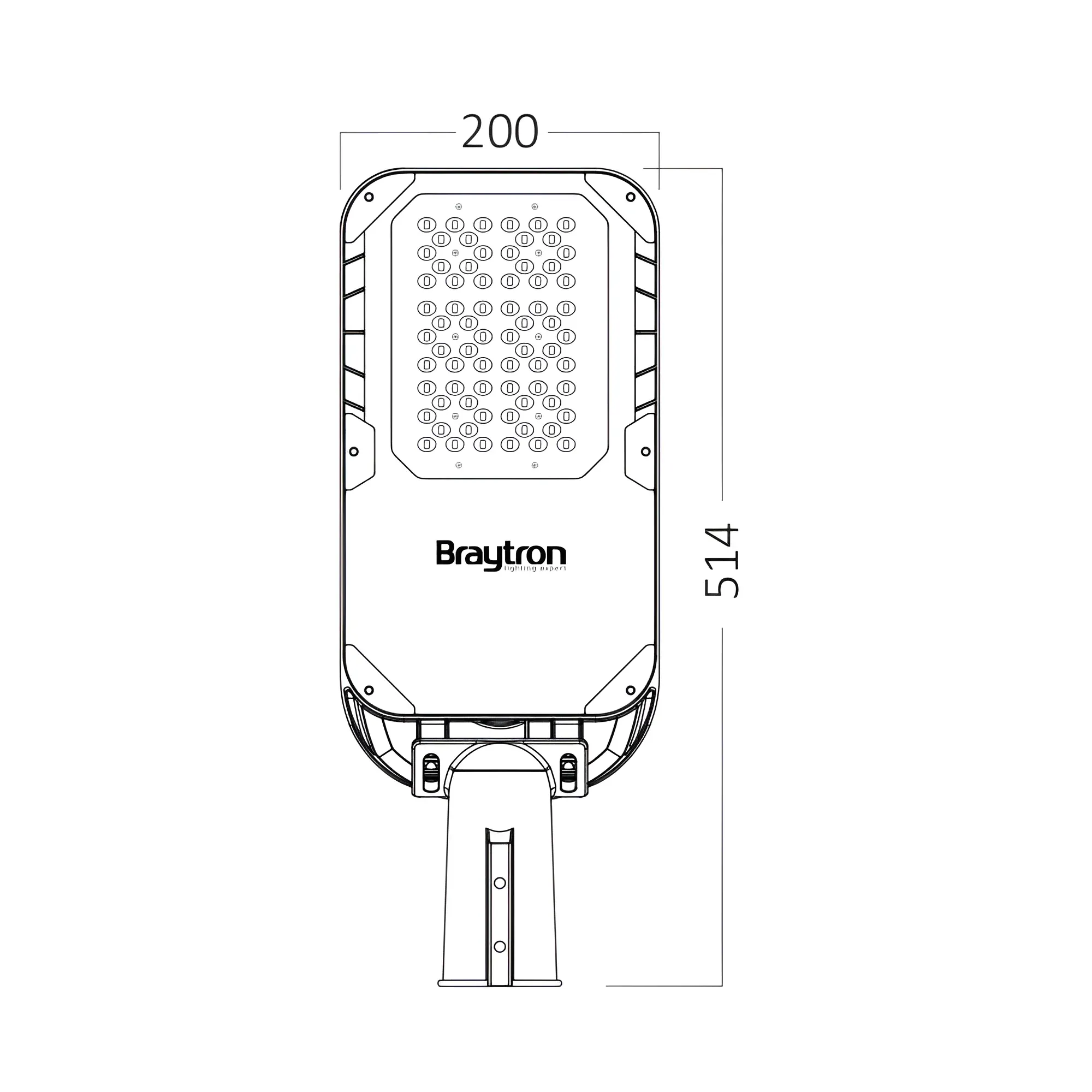 LED ULICNA SVETILJKA 83W SIVA 4000K IP66 - Slika 6
