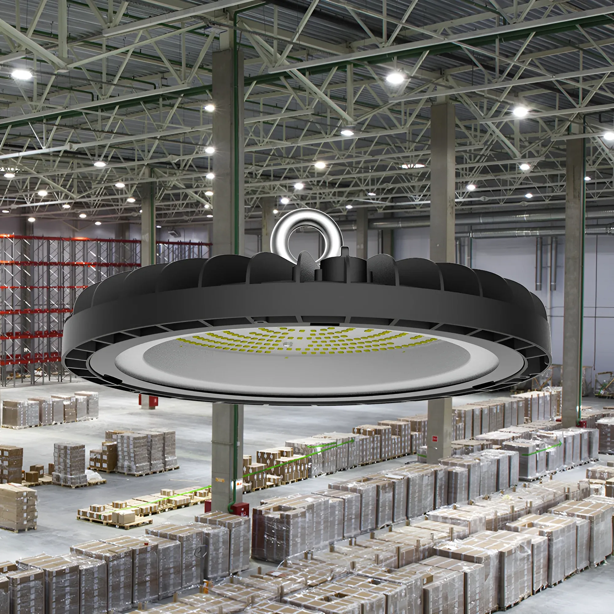 LED INDUSTRIJSKO ZVONO 100W SIVO 6500K IP65 - Slika 2