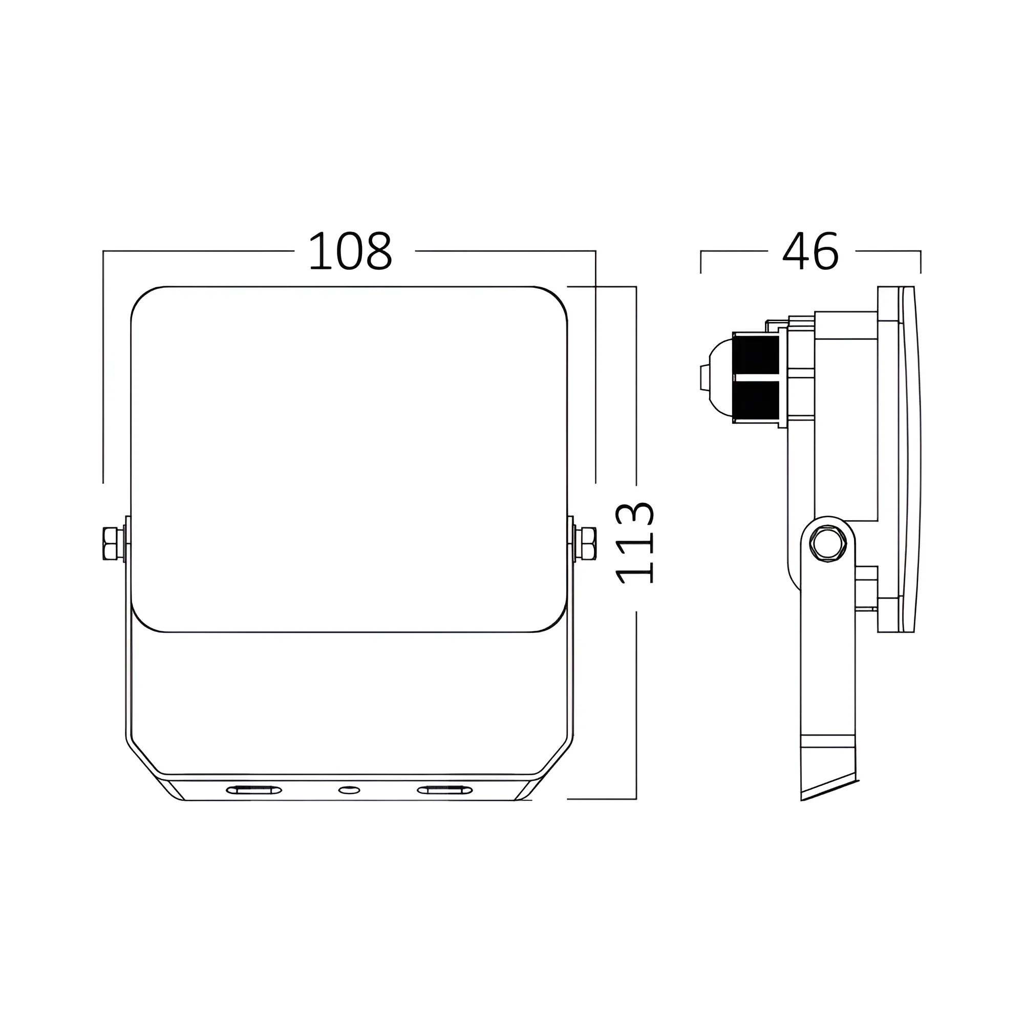 LED REFLEKTOR 10W BELI 3CCT IP65 - Slika 5