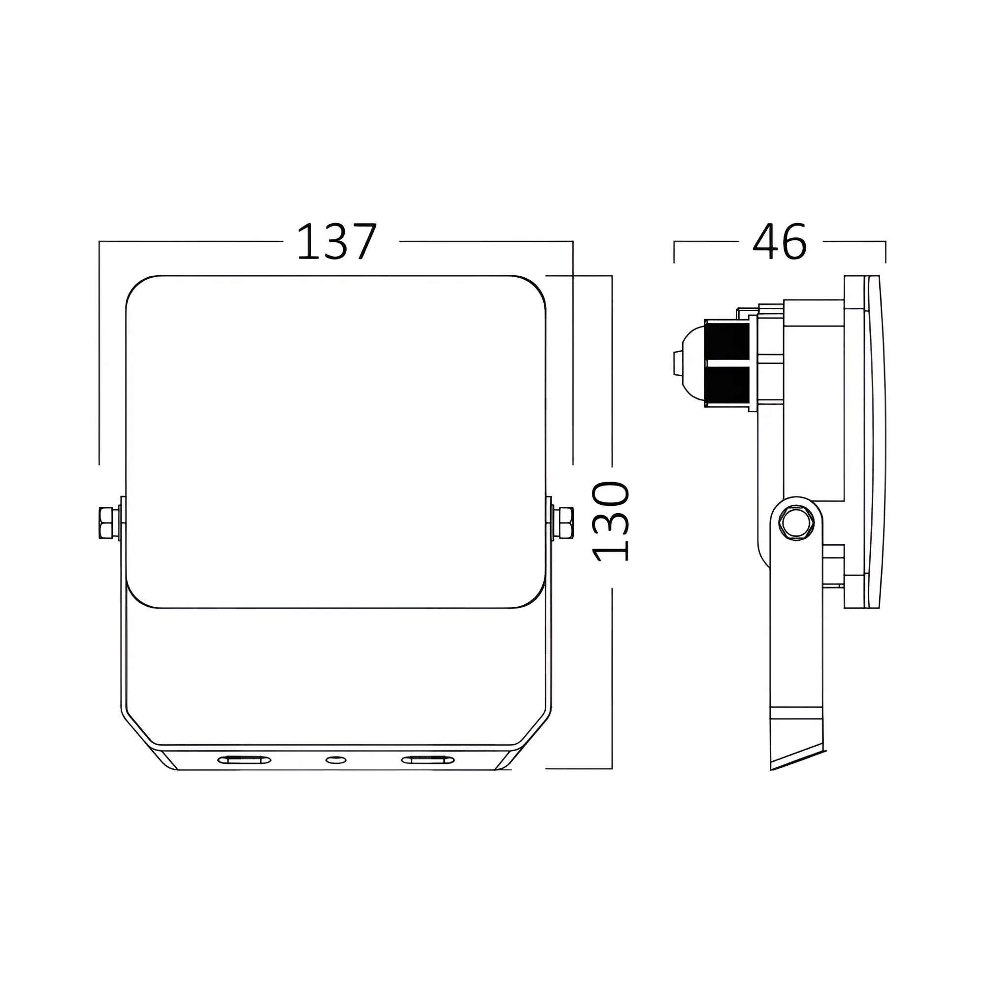 LED REFLEKTOR 20W BELI 3CCT IP65 - Slika 5
