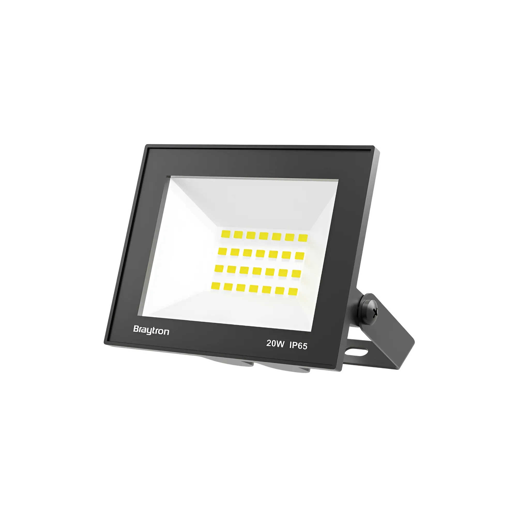 LED REFLEKTOR 20W CRNI 6500K IP65