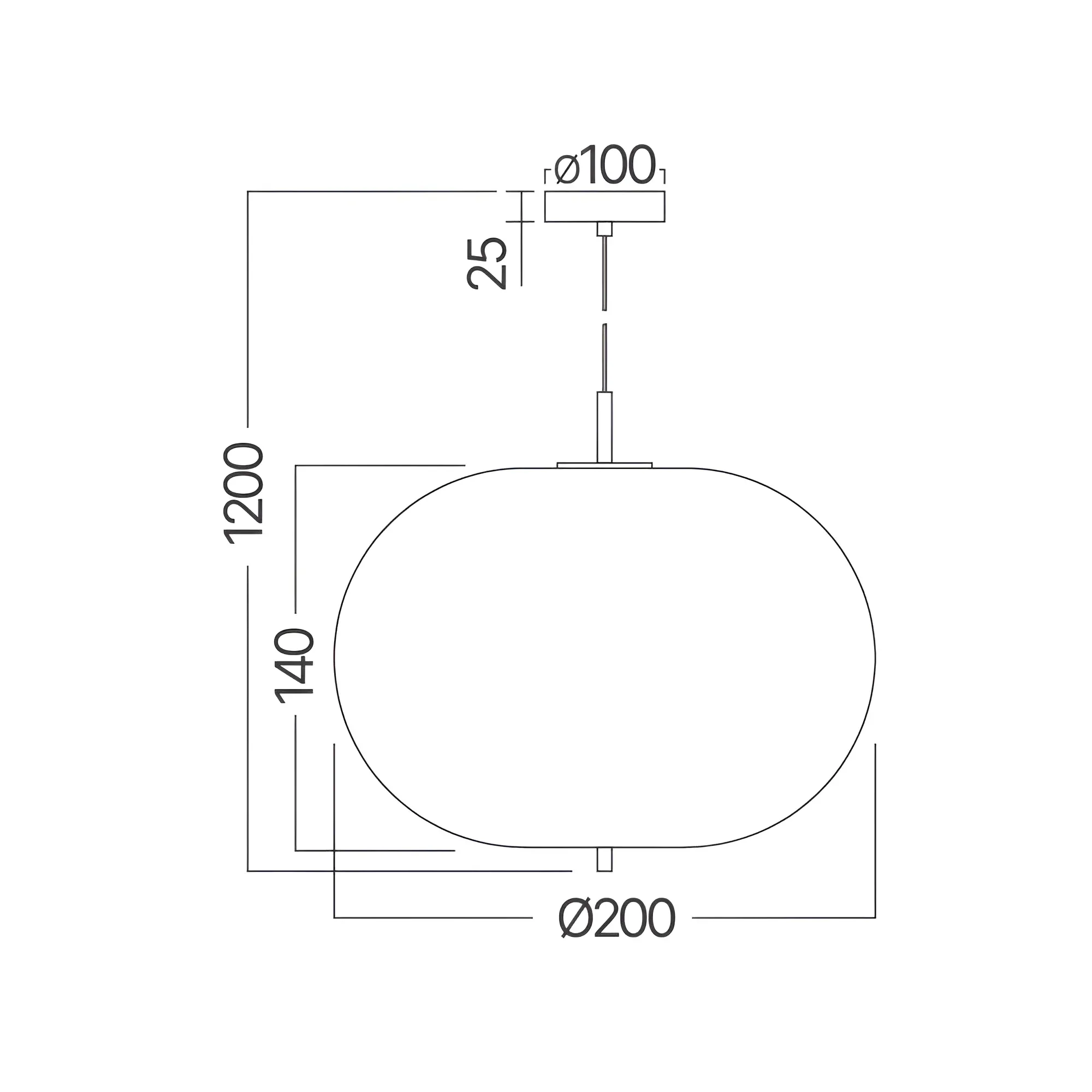 VISILICA E14 OPAL/CRNA - Slika 4