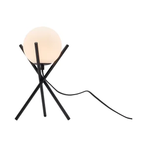 STONA LAMPA G9 OPAL/CRNA