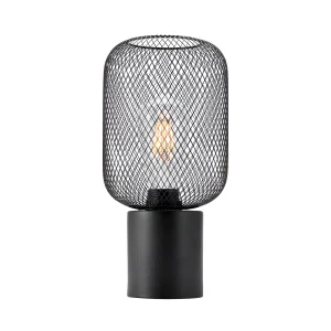 STONA LAMPA E27 CRNA