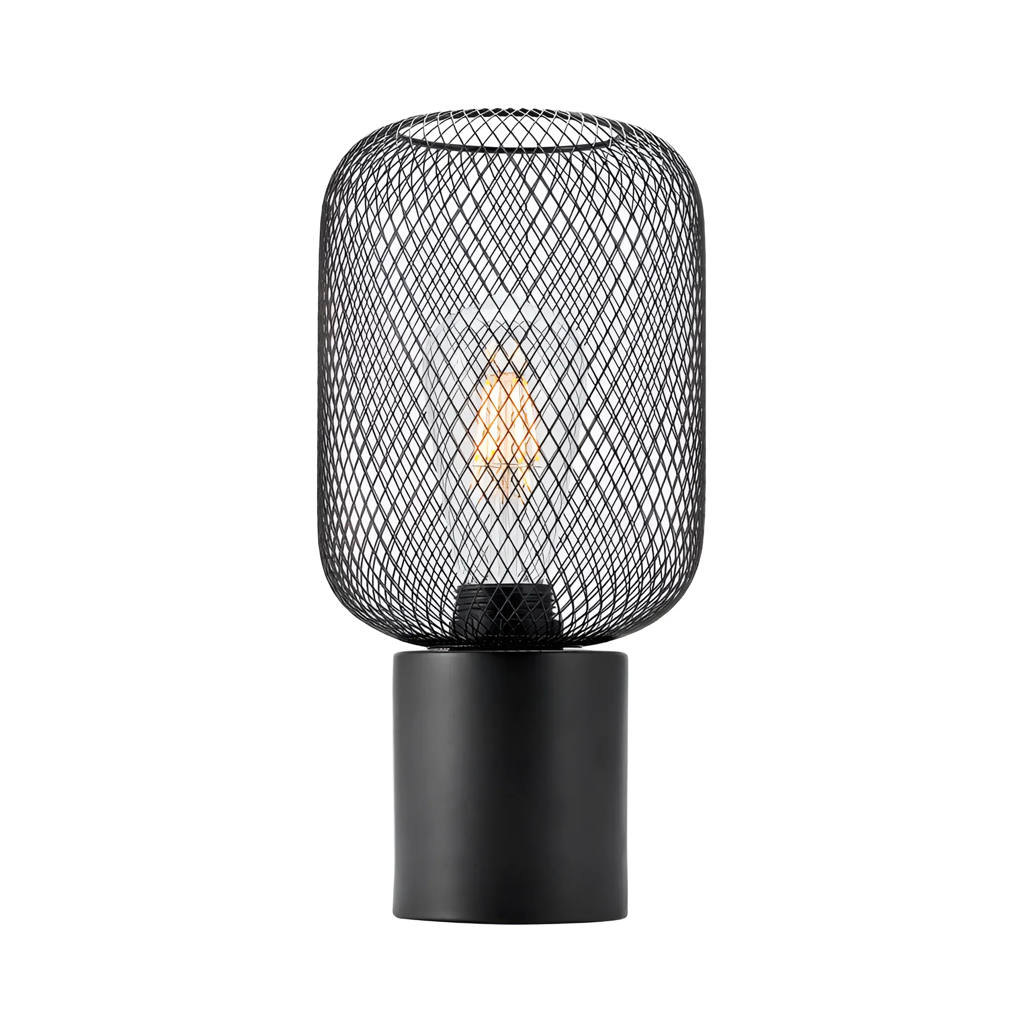 STONA LAMPA E27 CRNA