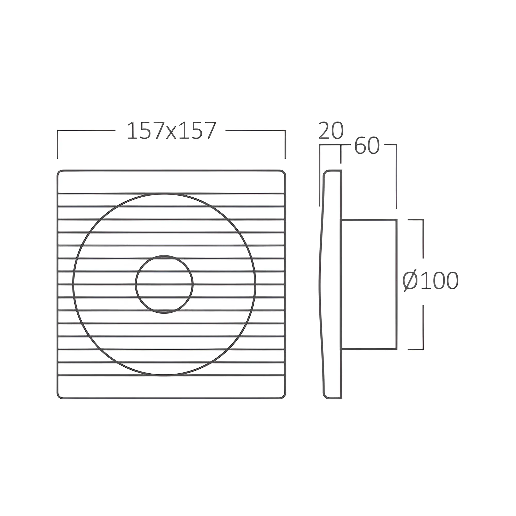 VENTILATOR 100MM 4" KVADRATNI - Slika 6