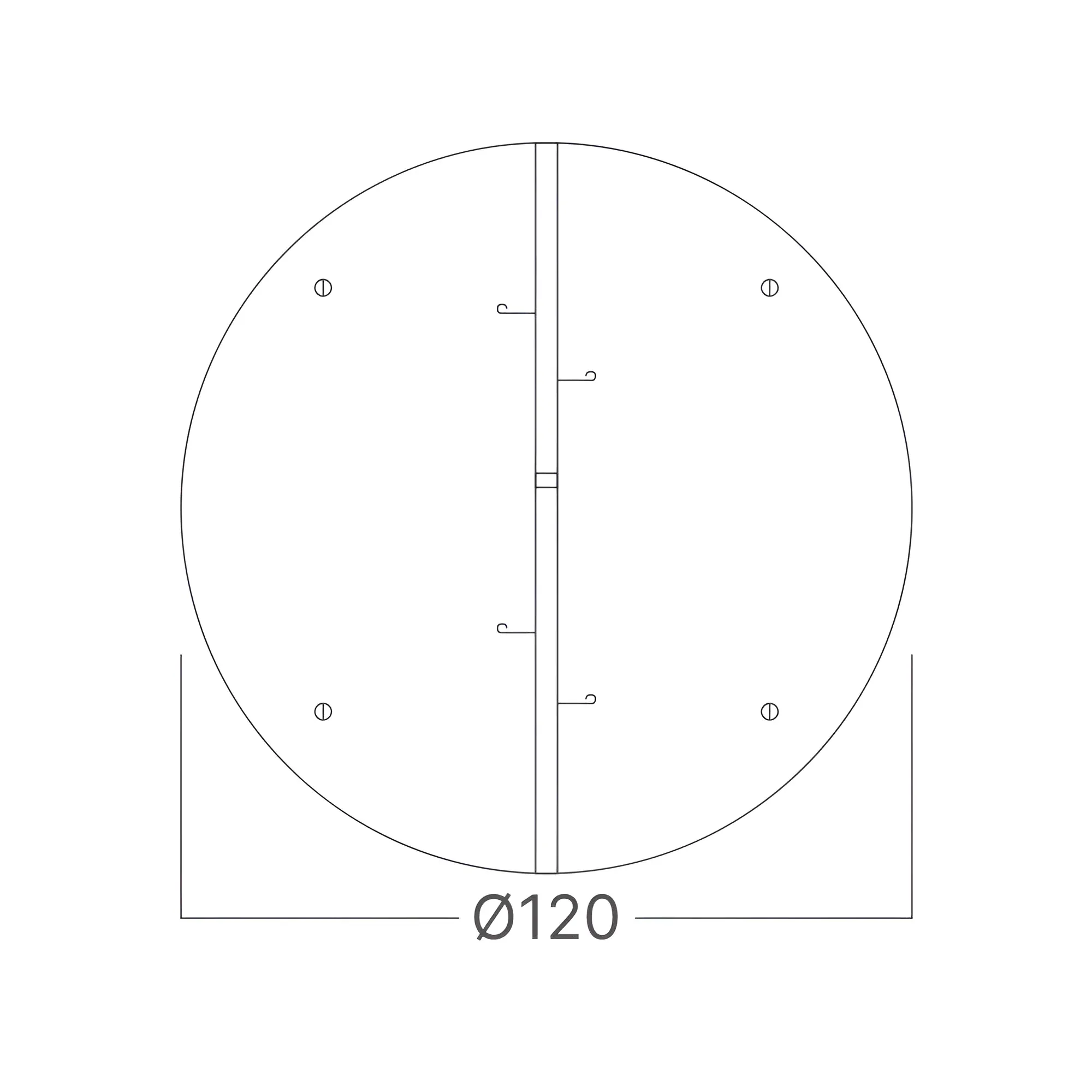 VENTILACIONA ZALUZINA 120MM 5" - Slika 3