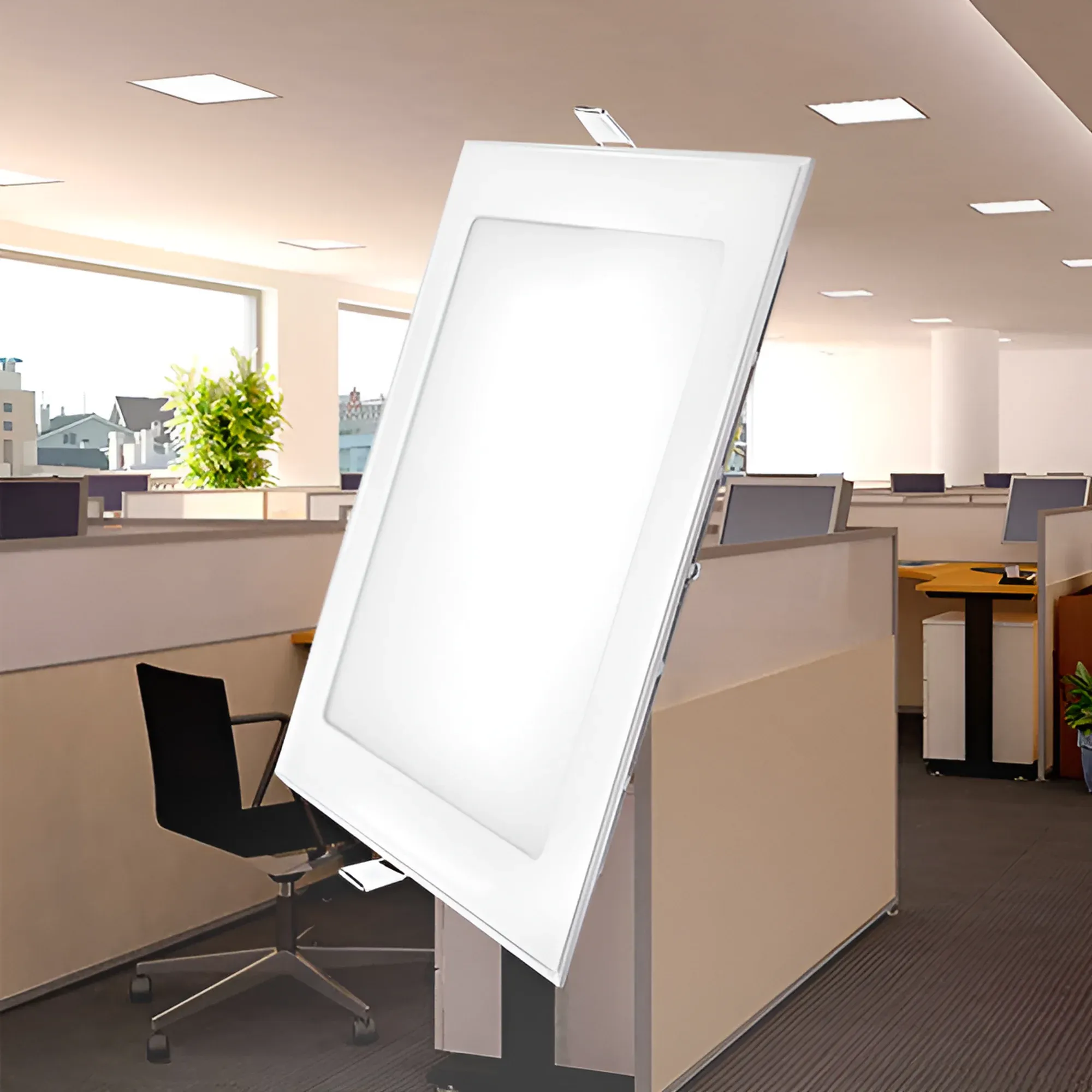 LED PANEL UGRADNI KVADRATNI 8" 18W BELI 4000K - Slika 2