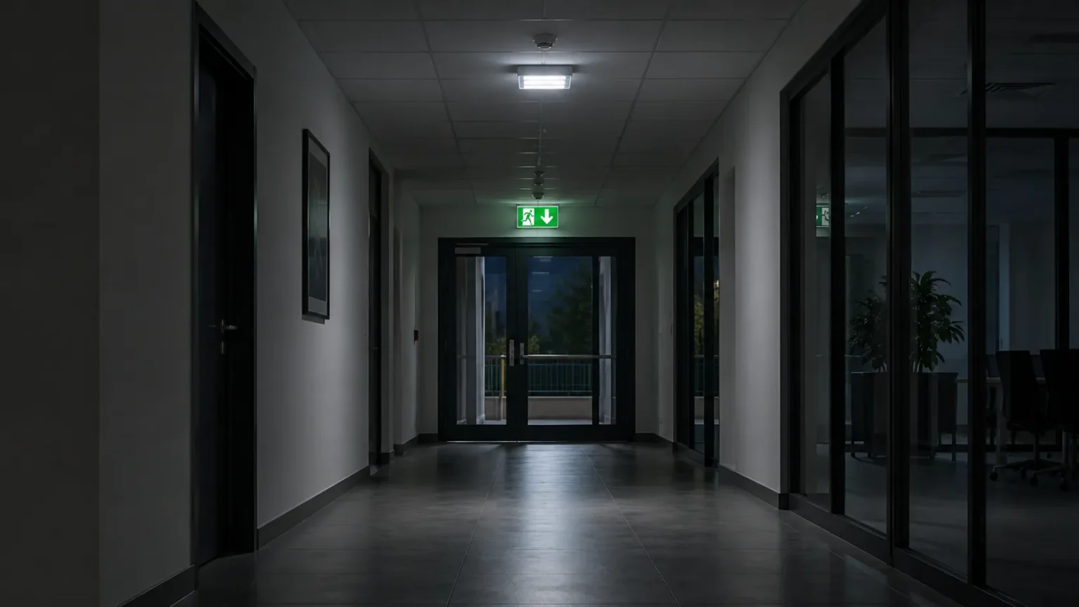 Panik lampa za sigurnosno osvetljenje izlaza i evakuacionog puta