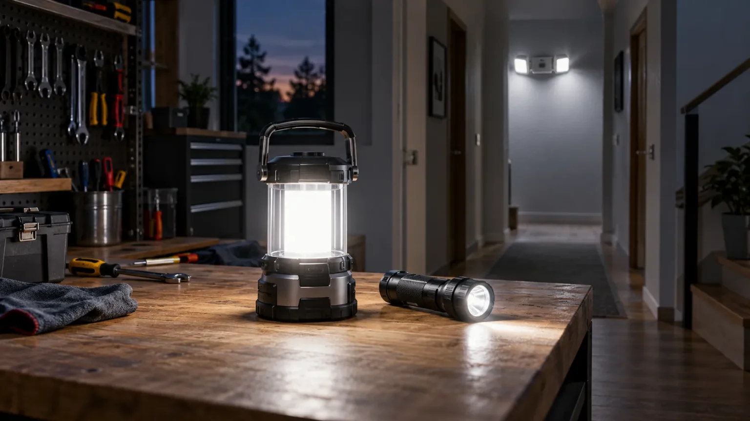 Punjiva, ručna i panik lampa tokom prekida električne energije